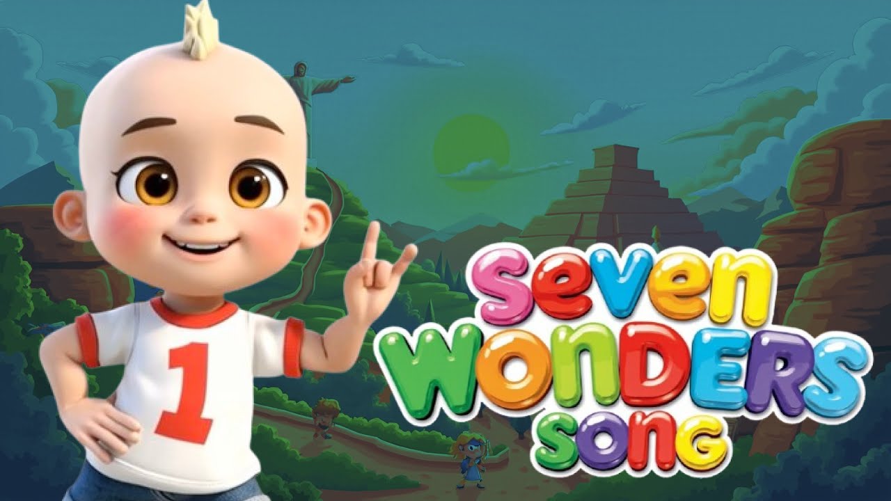 Seven Wonders Song for Kids | Learn the 7 Wonders of the World | Fun Learning Rhyme | Chirpy Kids