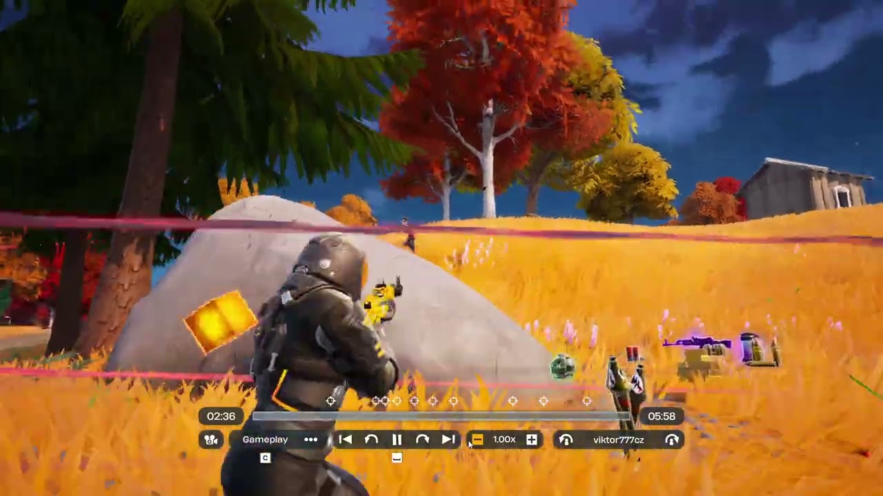 Fortnite Blitz Royale Asteria Awakened 10 Eliminations FlowBerry Mist Grenade chaos