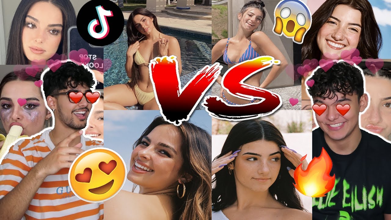 OMG !! // CHARLI D'AMELIO VS ADDISON RAE TIK TOK (REACTION)