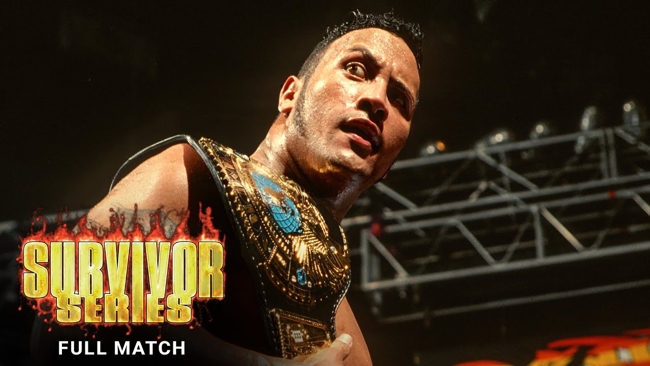 ПОЛНЫЙ МАТЧ — Рок против Человечества — Финал турнира за титул WWE: Survivor Series 1998