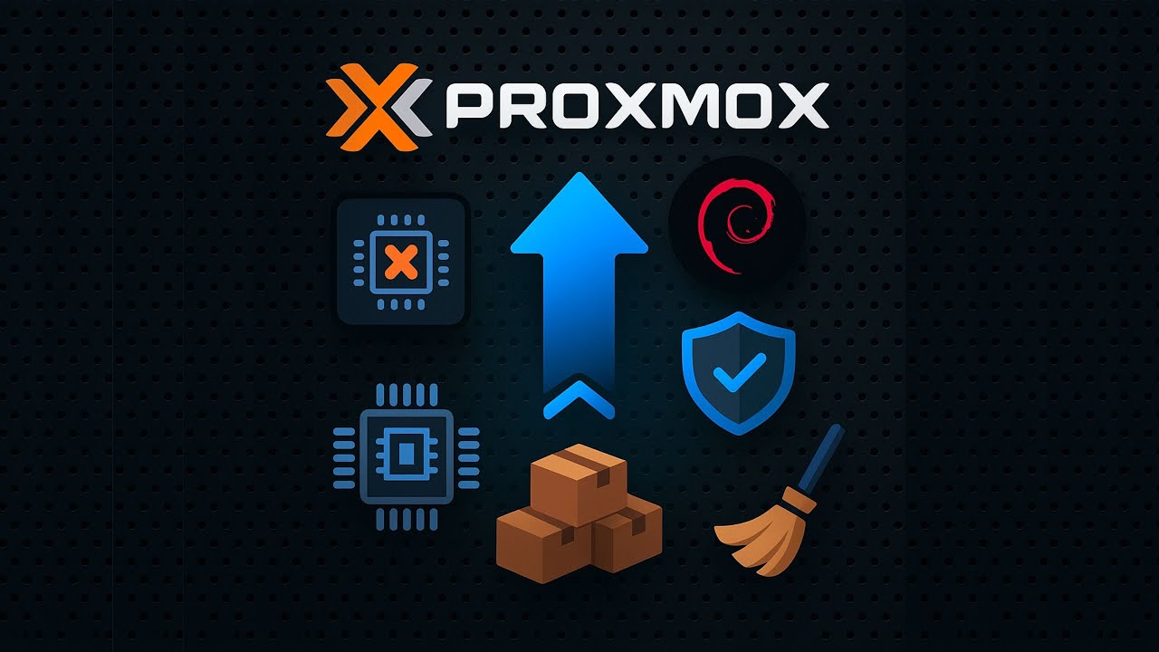¡Promox VE 8 a Proxmox VE 9! 🚀 Guía completa: microcode, paquetes con trixie y limpieza de kernels