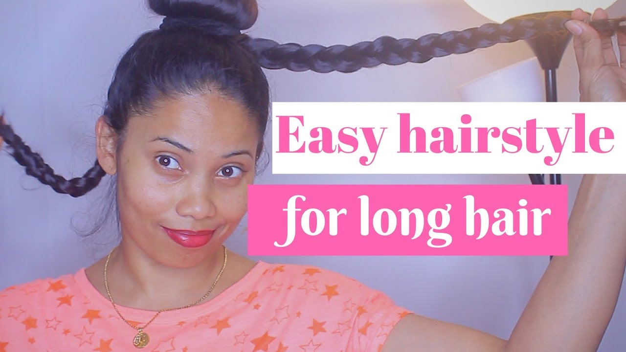 Easy hairstyle for long hair