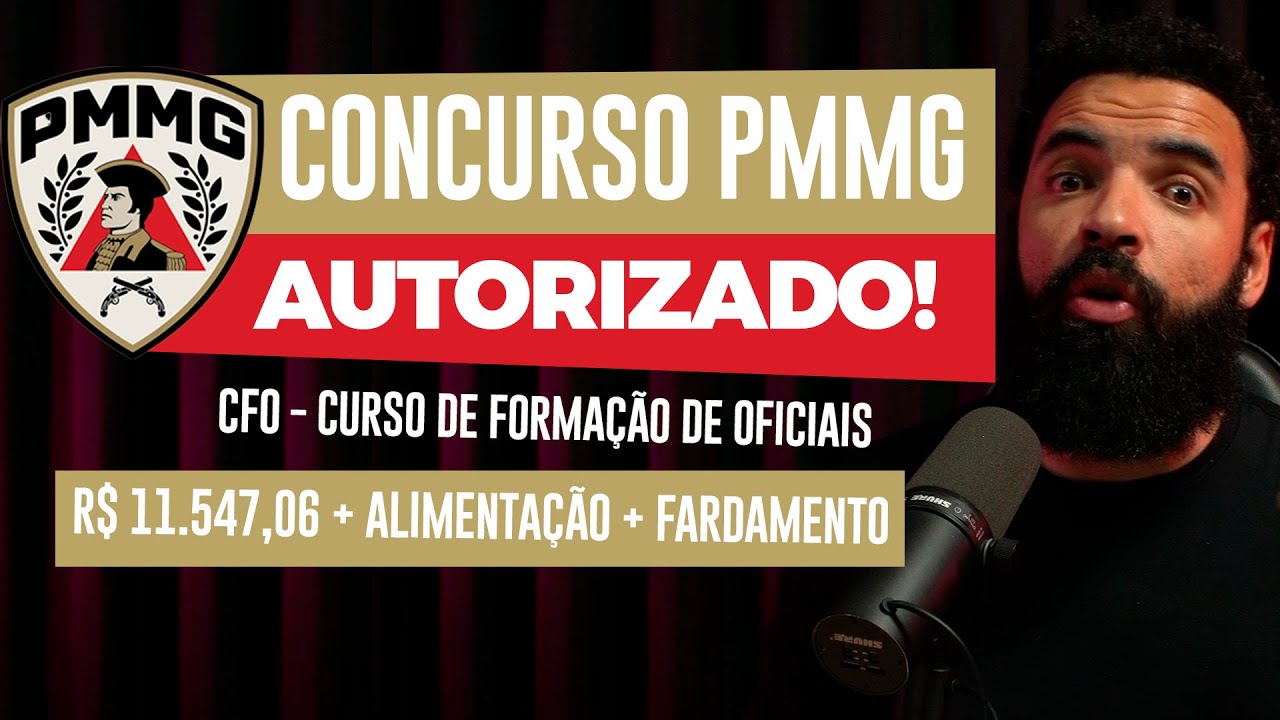 Concurso PMMG CFO 2025 AUTORIZADO! Veja Tudo Sobre o Novo Edital!