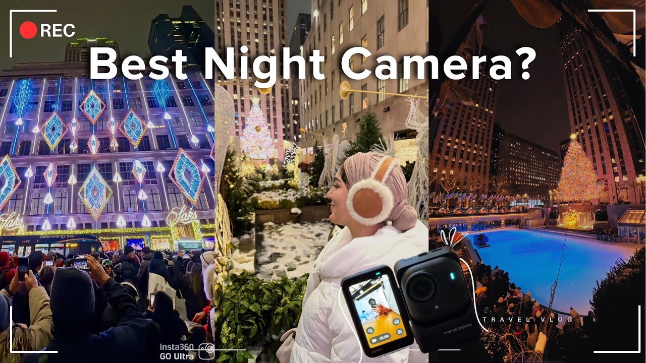 I Tested the Insta360 GO Ultra After Dark in NYC 🌃 | Real Results
