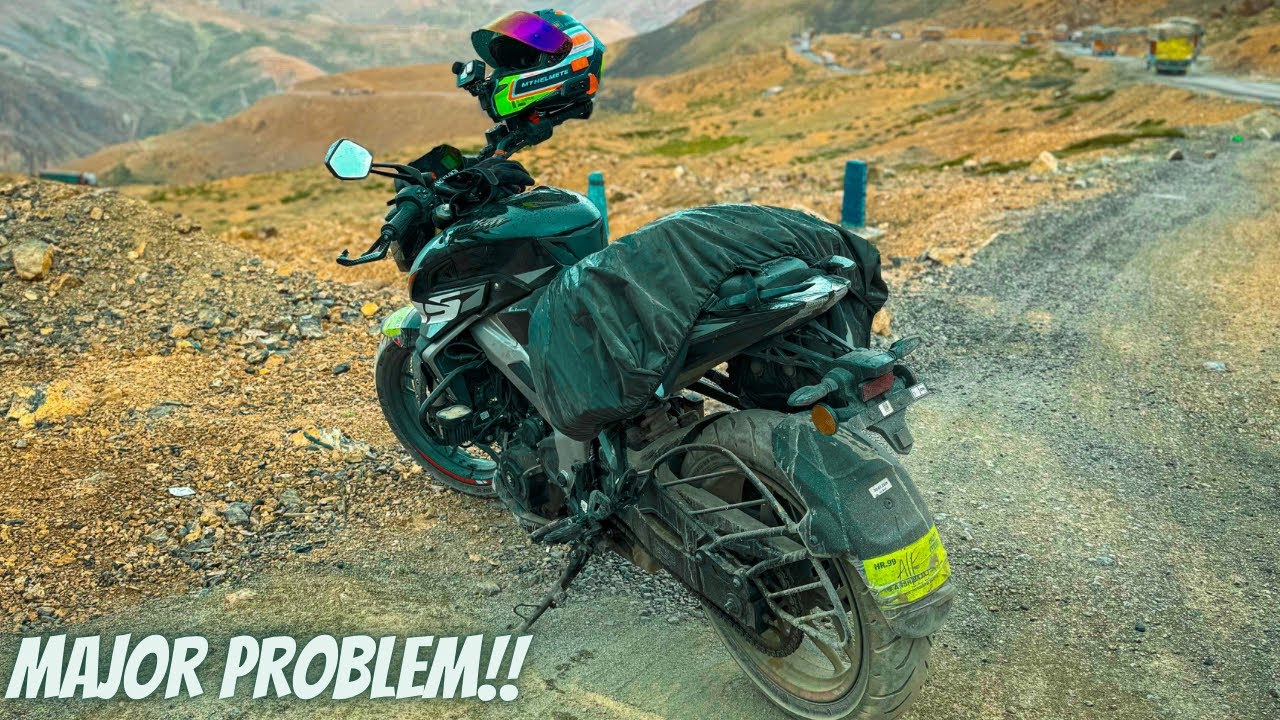 Pulsar NS400z major problem on Ladakh trip || ASG Vlogs