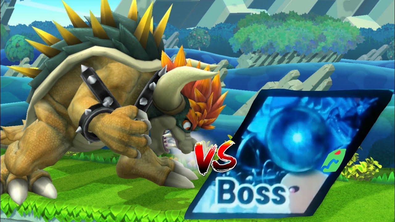 Super Smash Bros. For 3DS/Wii U Giga Bowser vs Boss Battle in Stage and Master Core