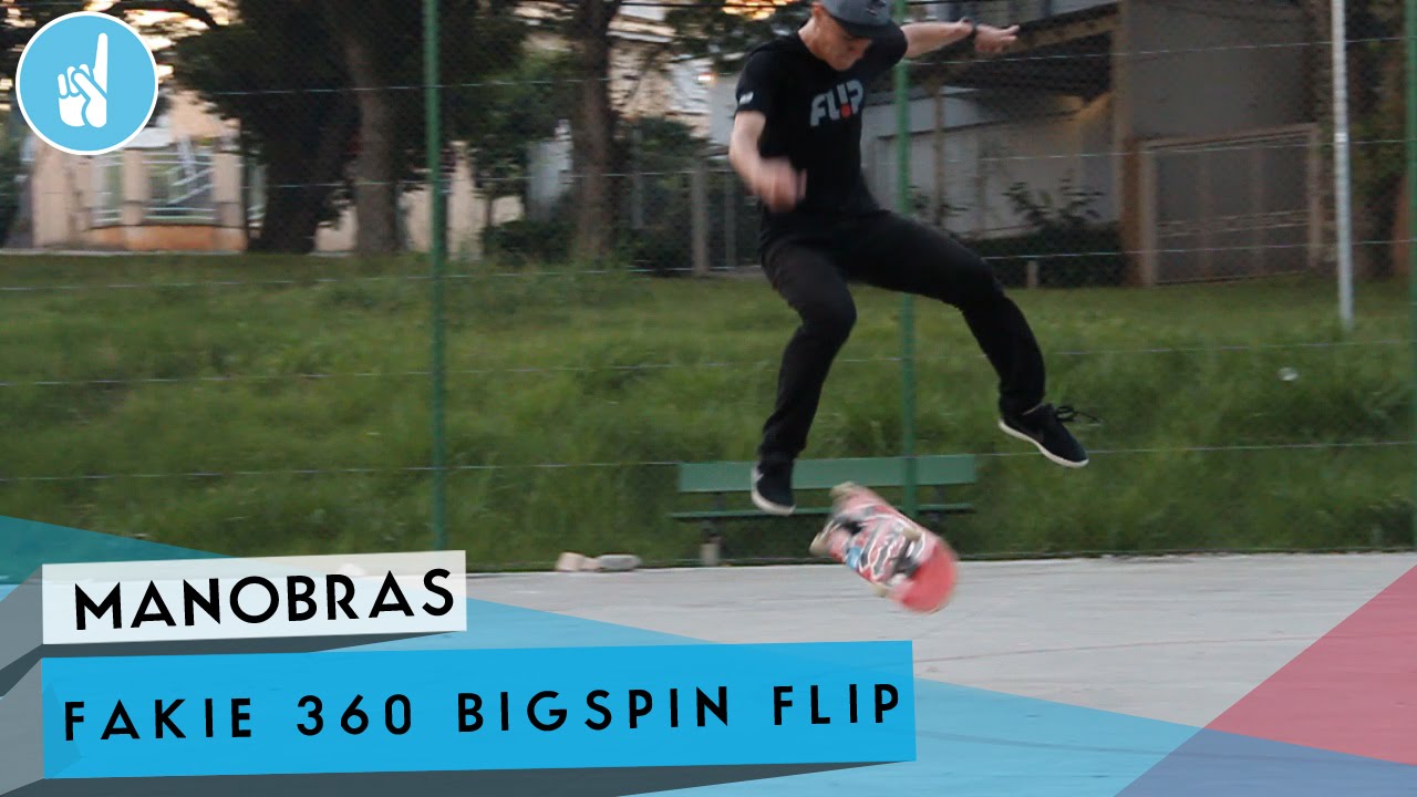 Como mandar Cabalerial bigspin flip | sobreskate