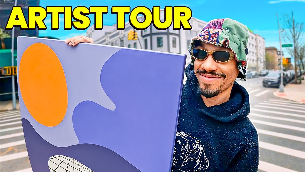 What Are Artists Making in New York? (Art Studio Vlog Tour 2024 NYC)