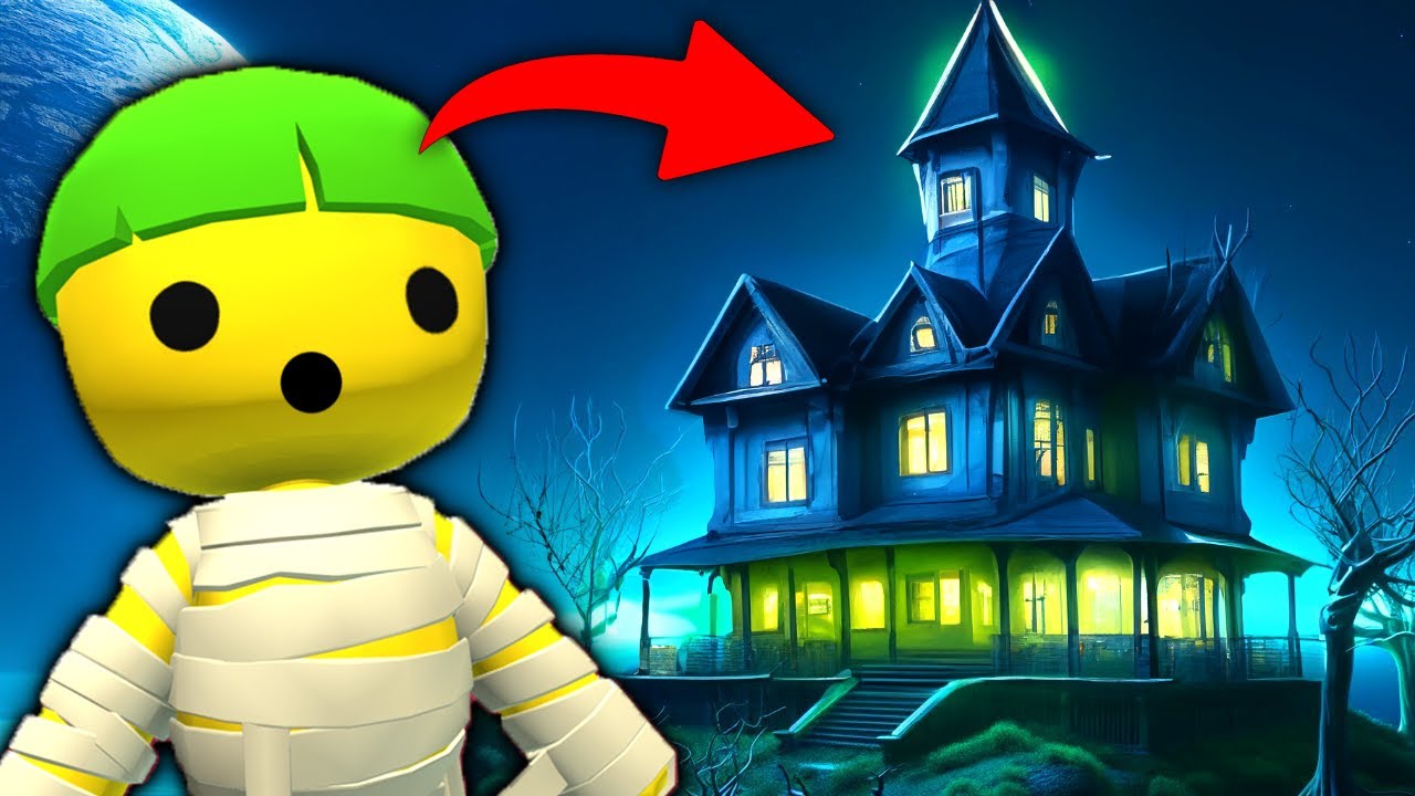 Znalazłem NAWIEDZONY DOM w WOBBLY LIFE HALLOWEEN UPDATE