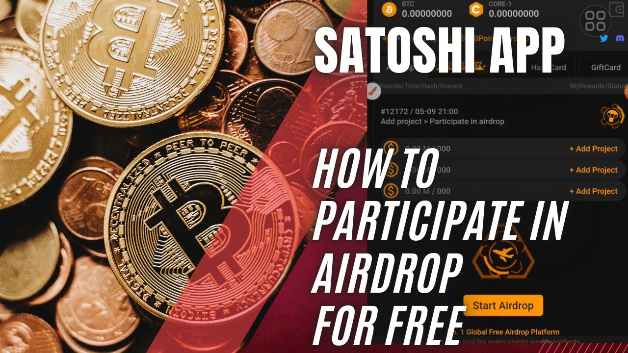 PARTICIPATE IN AIRDROP FOR FREE | SATOSHI APP | FREE CRYPTO MINING