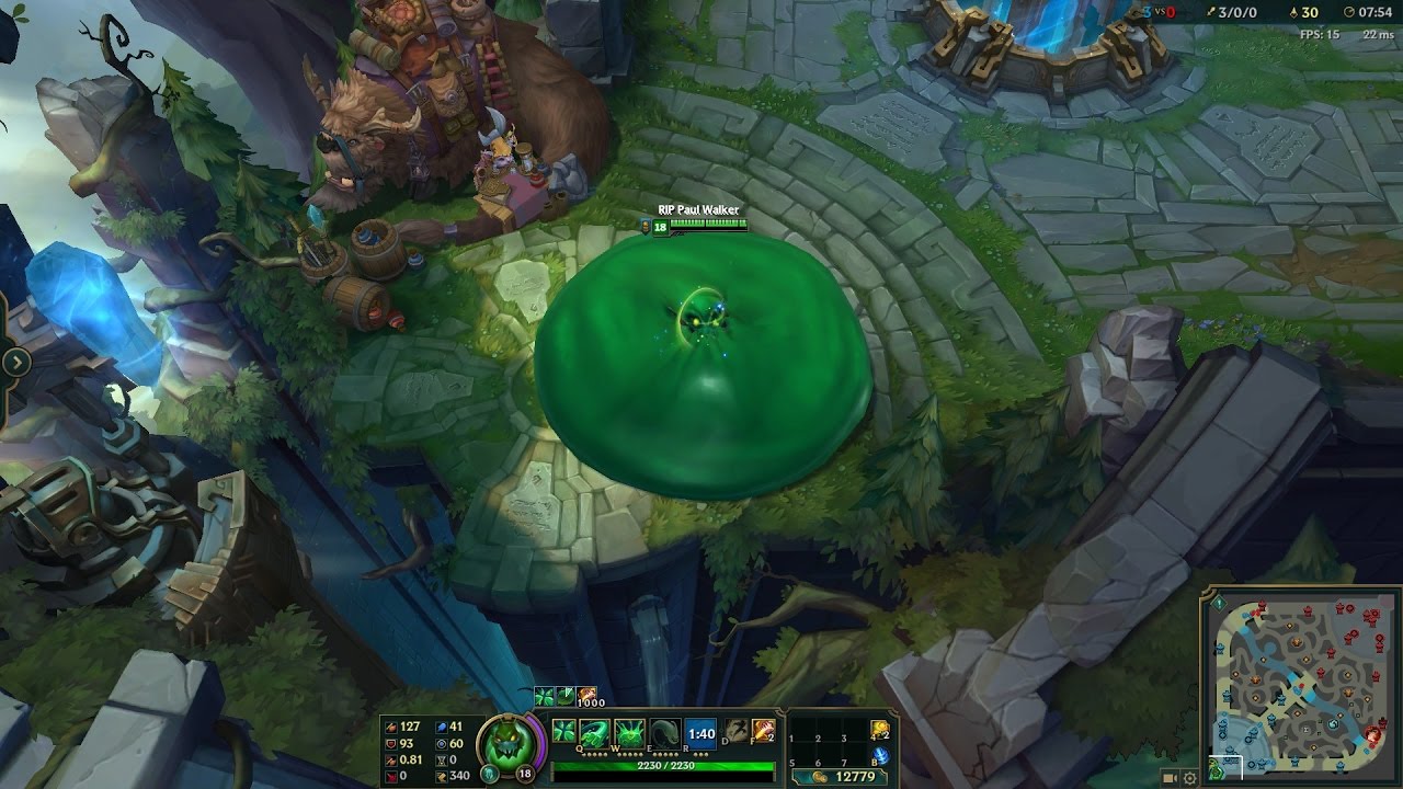 Zac (Midseason 2017 Update) - PBE Server - Quick Look - League Of Legends