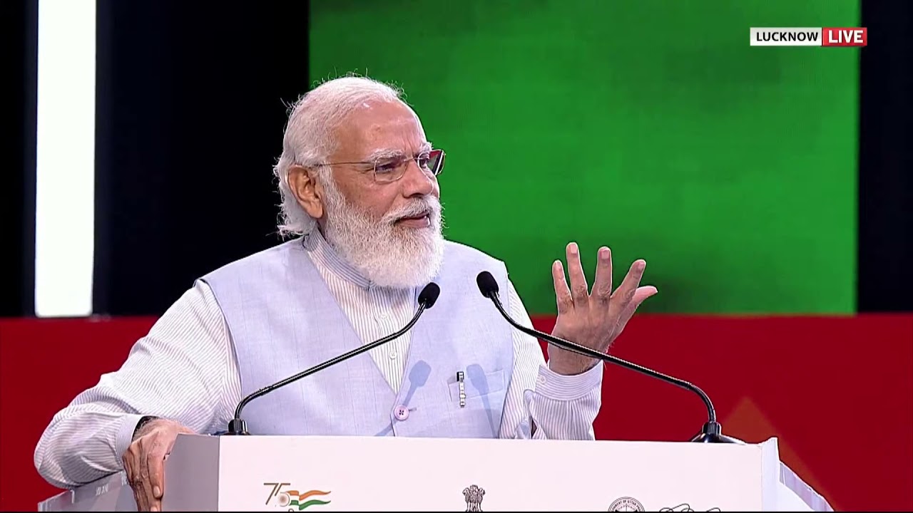 PM Modi addresses the inaugural event of &lsquo;Azadi@75 &ndash; New Urban India : Transforming Urban Landscape&rsquo;