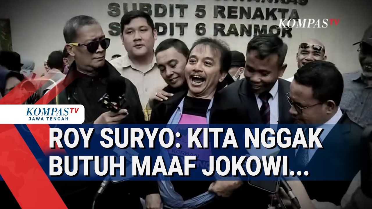 Roy Suryo: Kita Nggak Butuh Maaf Jokowi...