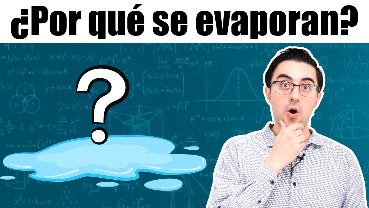 &iquest;Por qu&eacute; se evapora un charco de agua? - Equilibrio f&iacute;sico qu&iacute;mico