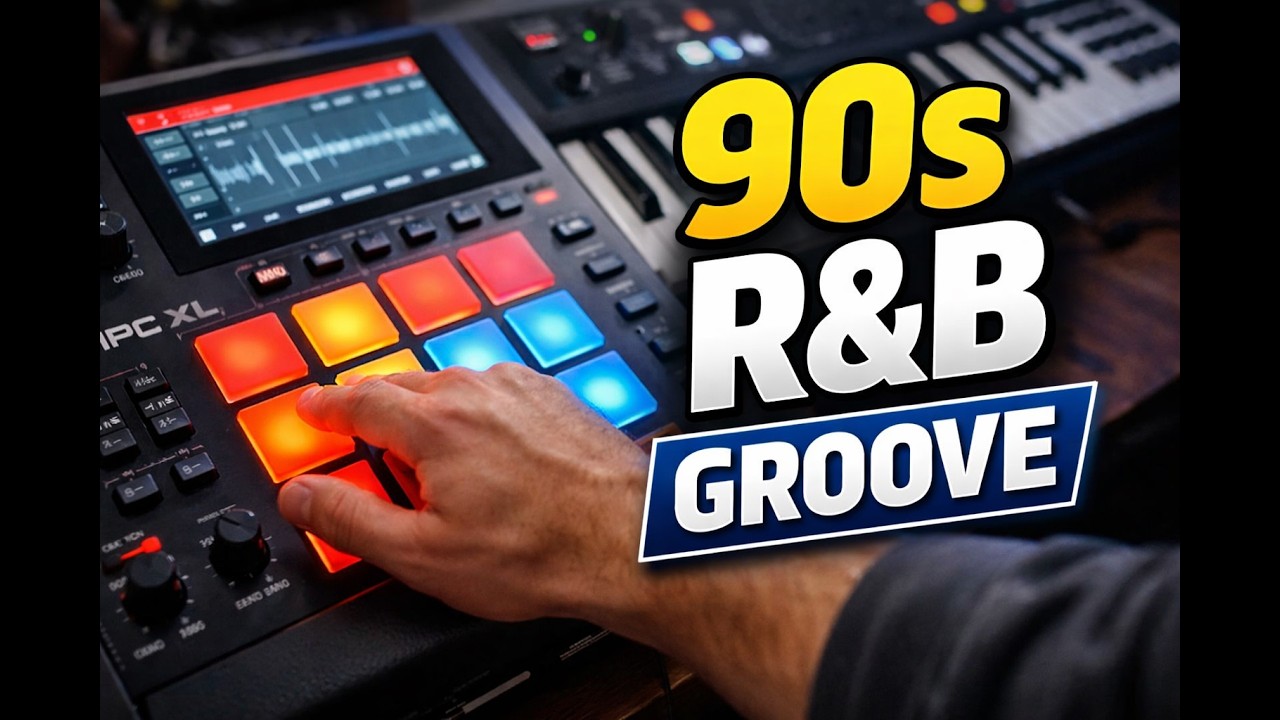 Late 90s R&B Beat Cookup LIVE | MPC XL + MPC Key (108 BPM) Part 1.