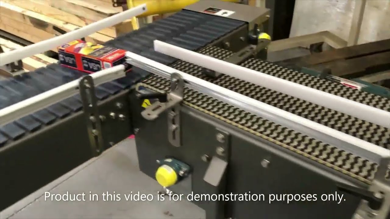 2 Cartoners to 1 Case Packer with Slug Accumulation, 90° Angles, Transfers, & more by Multi-Conveyor