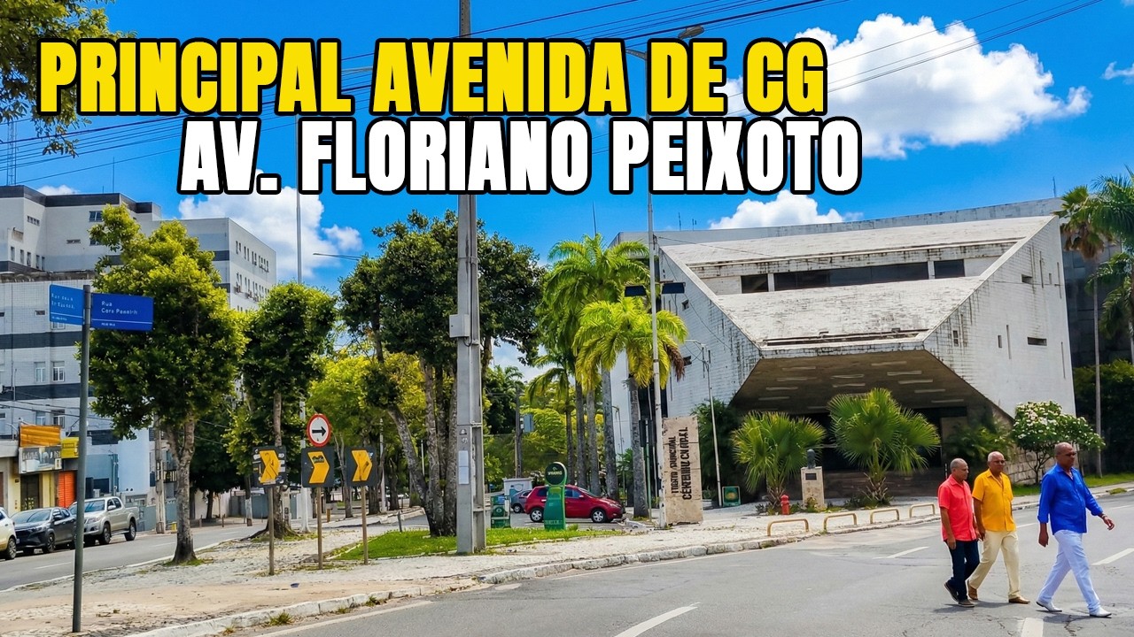 COMO ESTÁ A FLORIANO PEIXOTO HOJE? Um passeio completo pela principal avenida de Campina Grande!