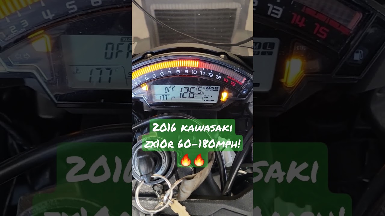 2016 Kawasaki ZX10R ECU flash and dyno tune! 