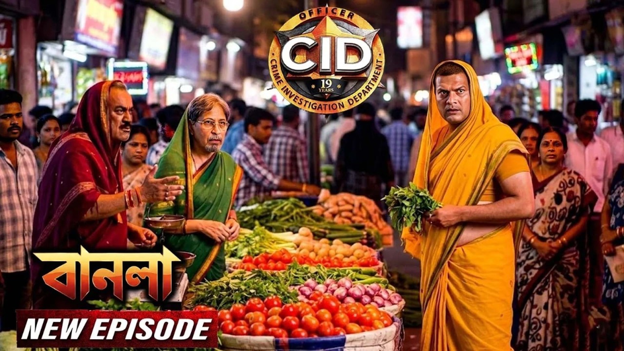 সবজি বাজারে ভেষ বদলে CID অফিসাররা ধরল ভয়ংকর খুনিকে | সিআইডি 2026 | CID New Episodes | CID Bangla