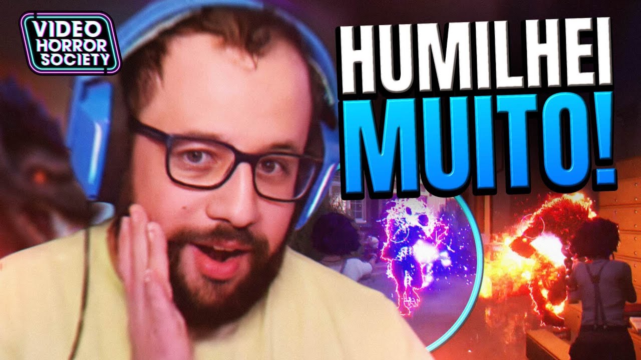 Fiz o KILLER CHORAR e CARREGUEI O TIME 😎 | Video Horror Society