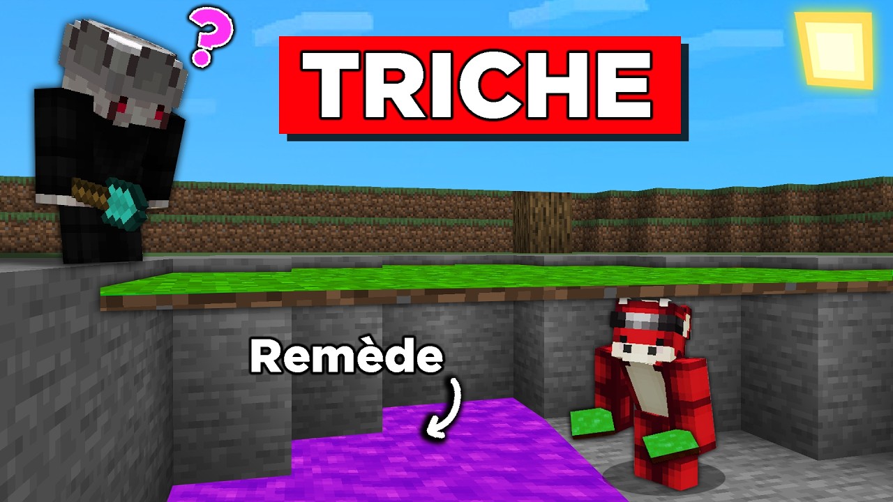 Utiliser de la Fausse Herbe pour Pi&egrave;ger mon ami Poss&eacute;d&eacute; sur Minecraft