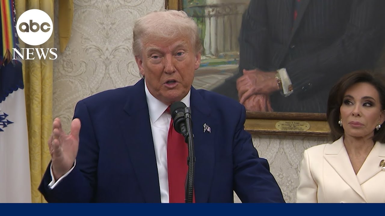 Trump lashes out at viral &lsquo;TACO trade&rsquo; meme. What does it stand for?