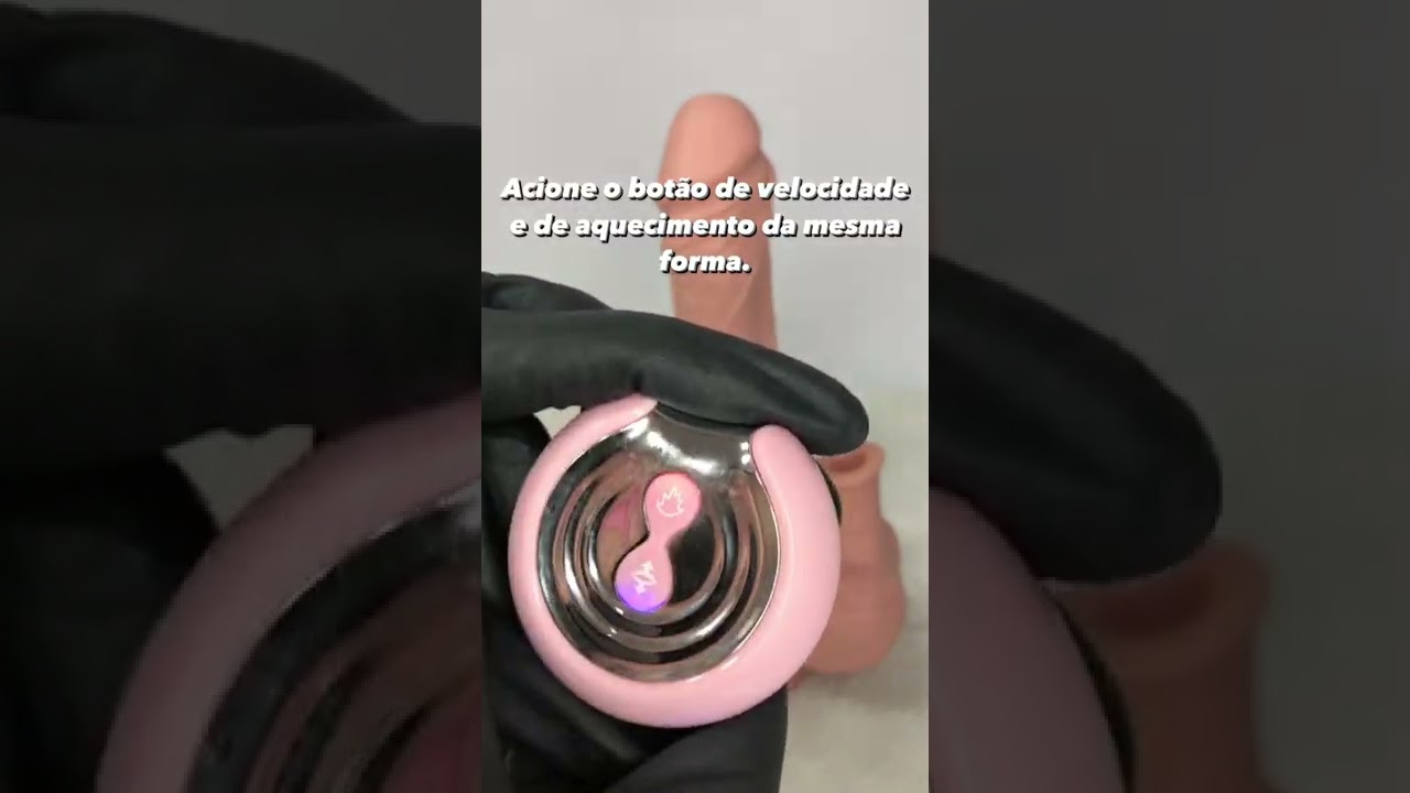 VIBRADOR P&Ecirc;NIS REAL&Iacute;STICO FIGTHING DILDO COM ESTIMULAOR CLITORIANO VIBE TOYS