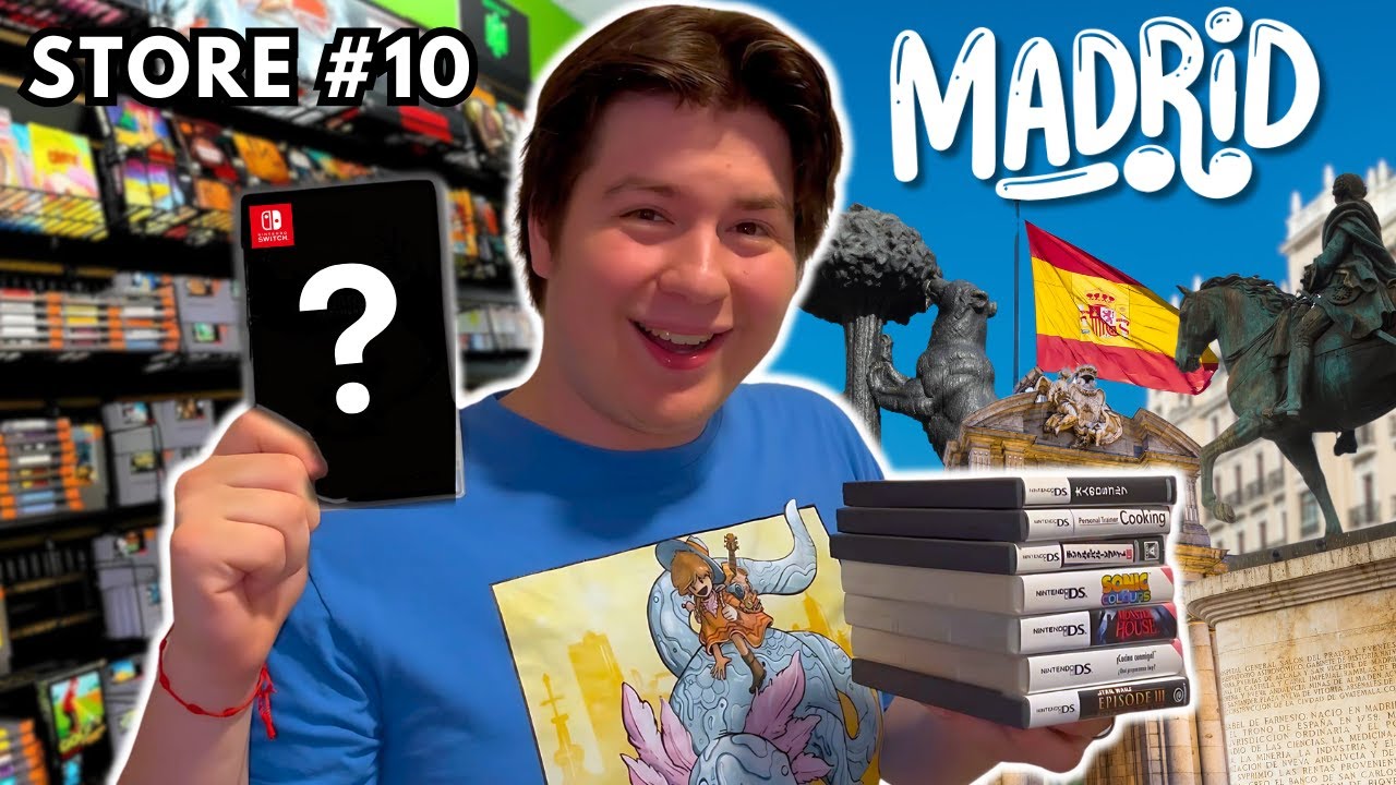 What Happens When You Visit Every Game Shop in Madrid?