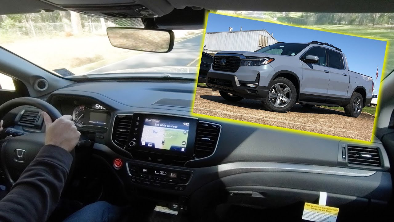 2022 Honda Ridgeline RTL-E Test Drive