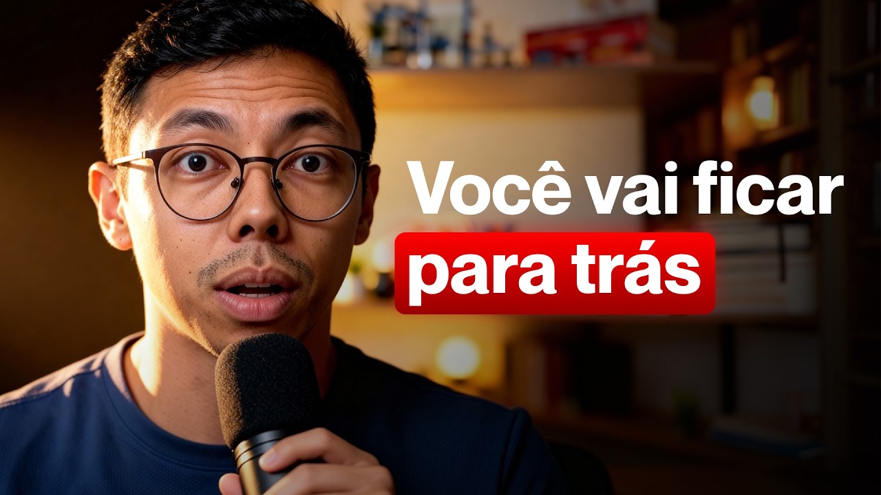 IA não vai te substituir. Sua acomodação vai.