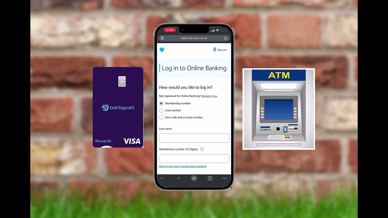 HOW TO WITHDRAW CASH USING VISA BARCLAYS CARD