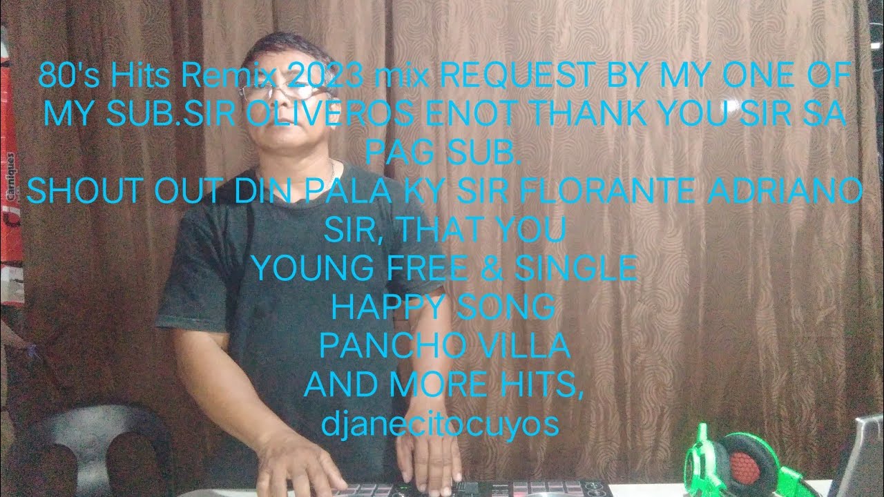 80's Hits Remix 2023 Mix request, djanecitocuyos