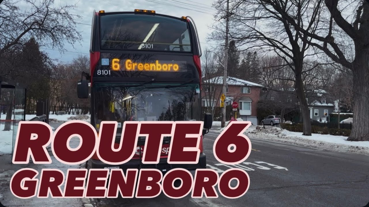 Route 6 | Rockliffe to Greenboro | Full POV Ride In An Alexander Dennis Enviro 500