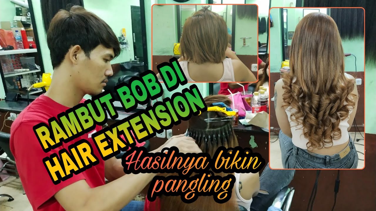 Hair Extensions | HAIR EXTENSION RAMBUT BOB (HASILNYA BIKIN PANGLING)