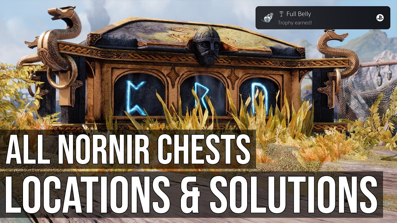 God of War Ragnarok - All Nornir Chest Locations and Puzzle Solutions (Max Health & Rage)