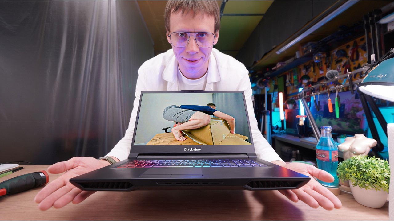 ИГРОВОЙ Ноутбук с OZON...
