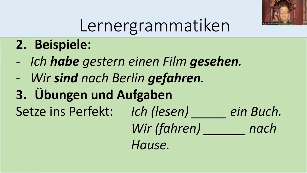 Deutsche Sprache - Lernhilfen - Grammatiken