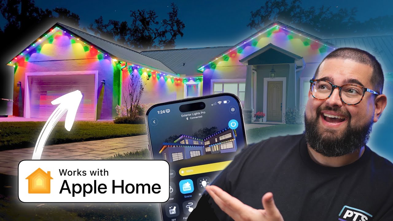 Holiday HomeKit: Smart Outdoor Lights for Apple Home!