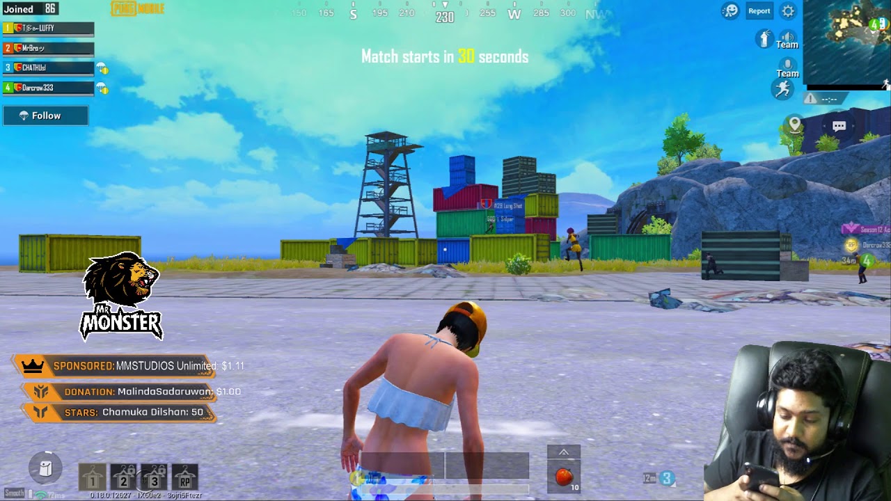 PUBG MOBILE LIVE | PUBG MOBILE LIVE RUSH GAME PLAY SRI LANKA | MR BRO LIVE