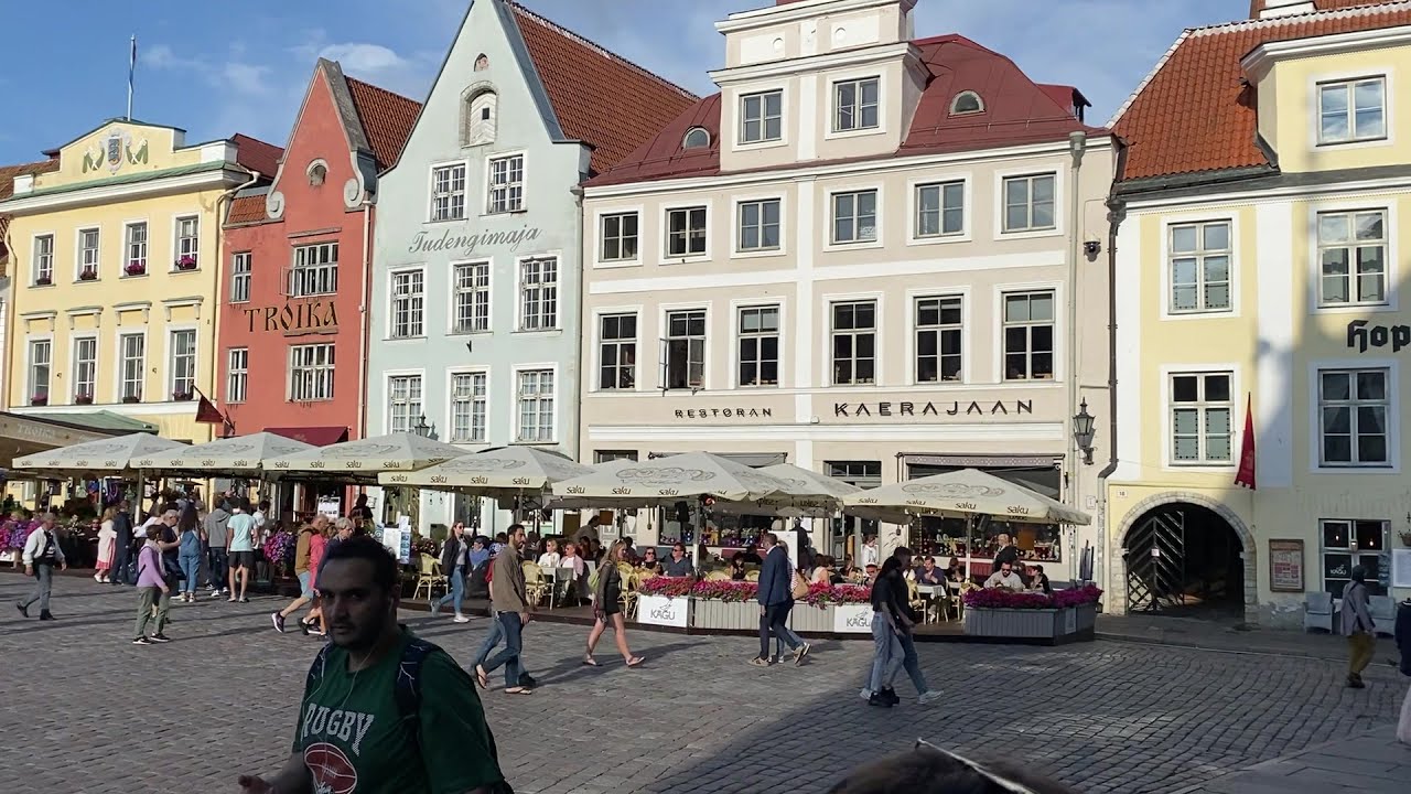 ESTONIYA  TALLIN Старый город 31 07 2024