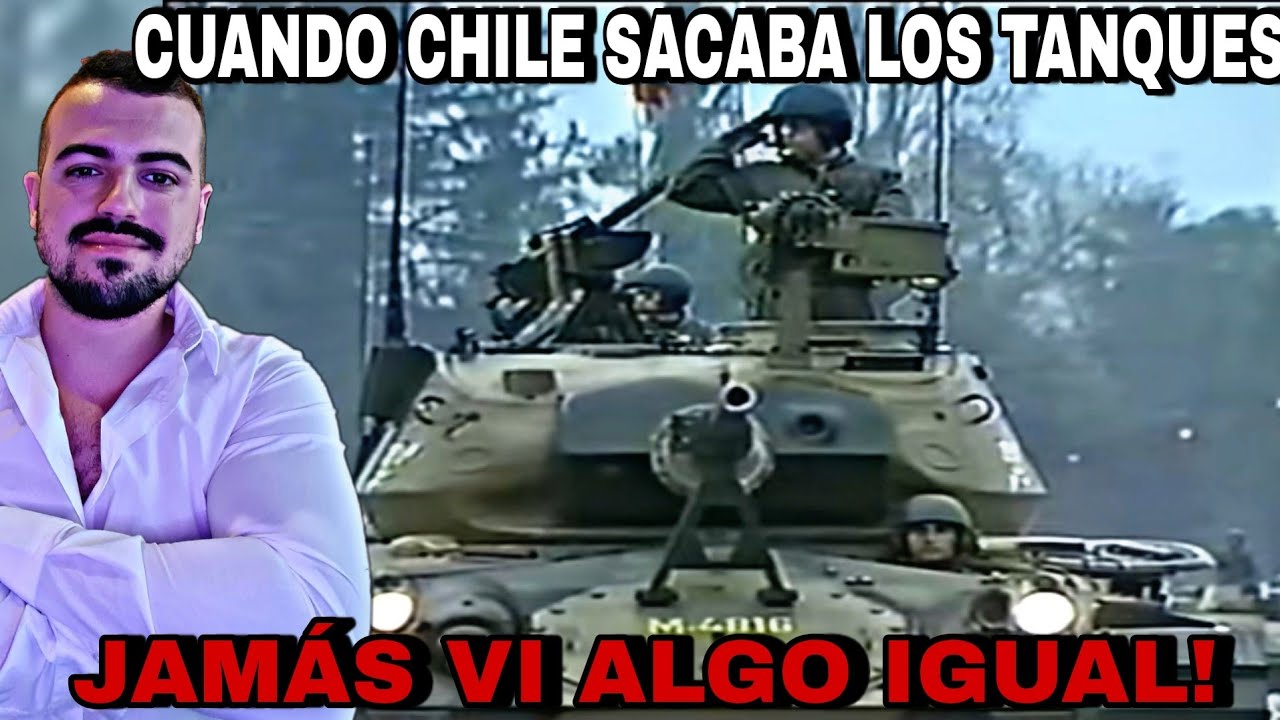 Ex MILITAR ESPAÑOL reacciona al INMENSO SUBESCALÓN MECANIZADO de CHILE! GRAN PARADA MILITAR 1989!