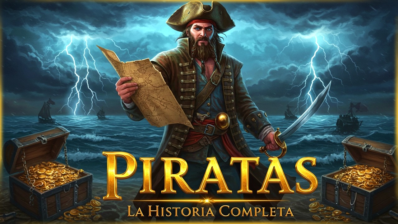 DUERME ESCUCHANDO LA HISTORIA COMPLETA DE LOS PIRATAS | DOCUMENTAL PARA RELAJARSE Y DORMIR EN PAZ