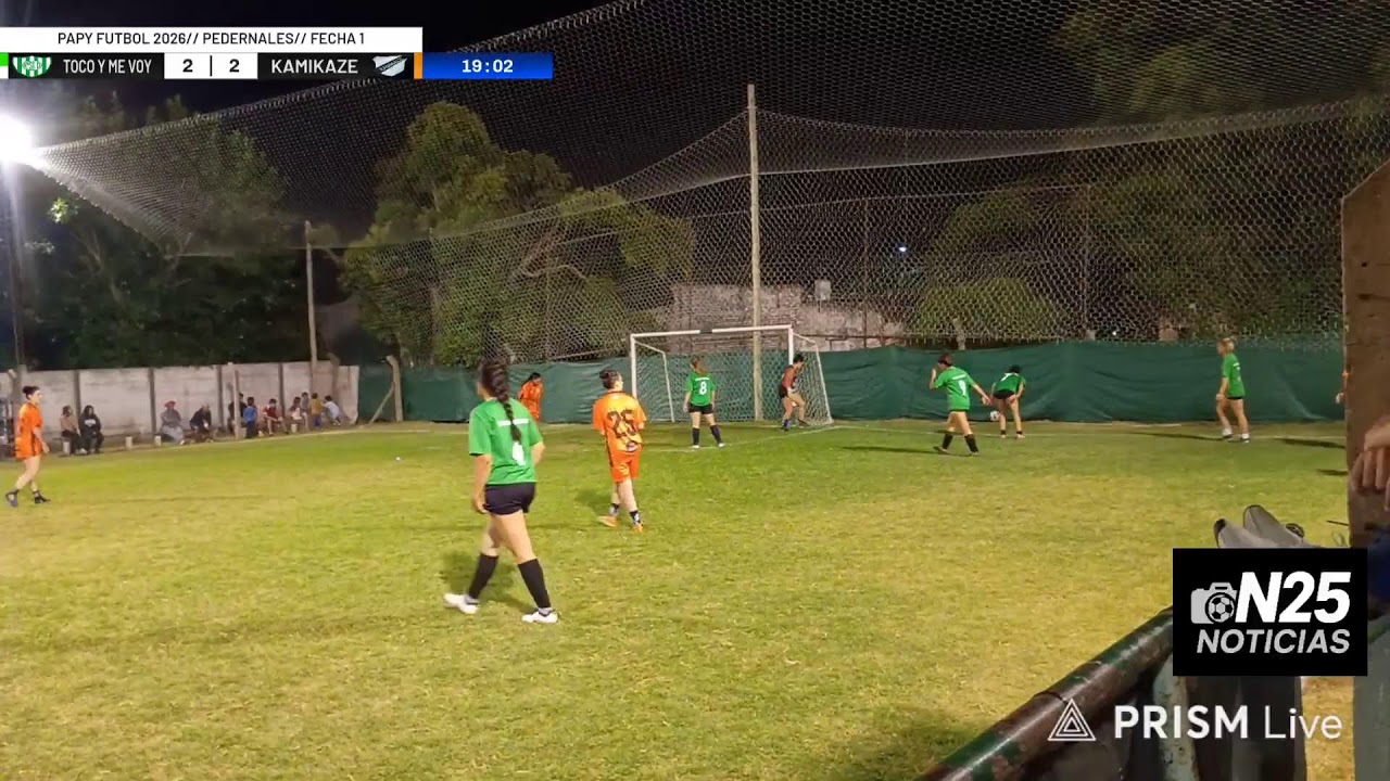 PAPY FUTBOL 2026// PEDERNALES // FECHA 1// TOCO Y ME VOY 2 - KAMIKACE 2