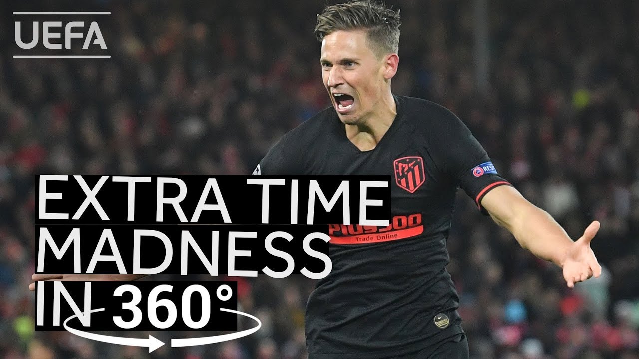 Relive ATLÉTICO extra time COMEBACK at ANFIELD in 360°!!