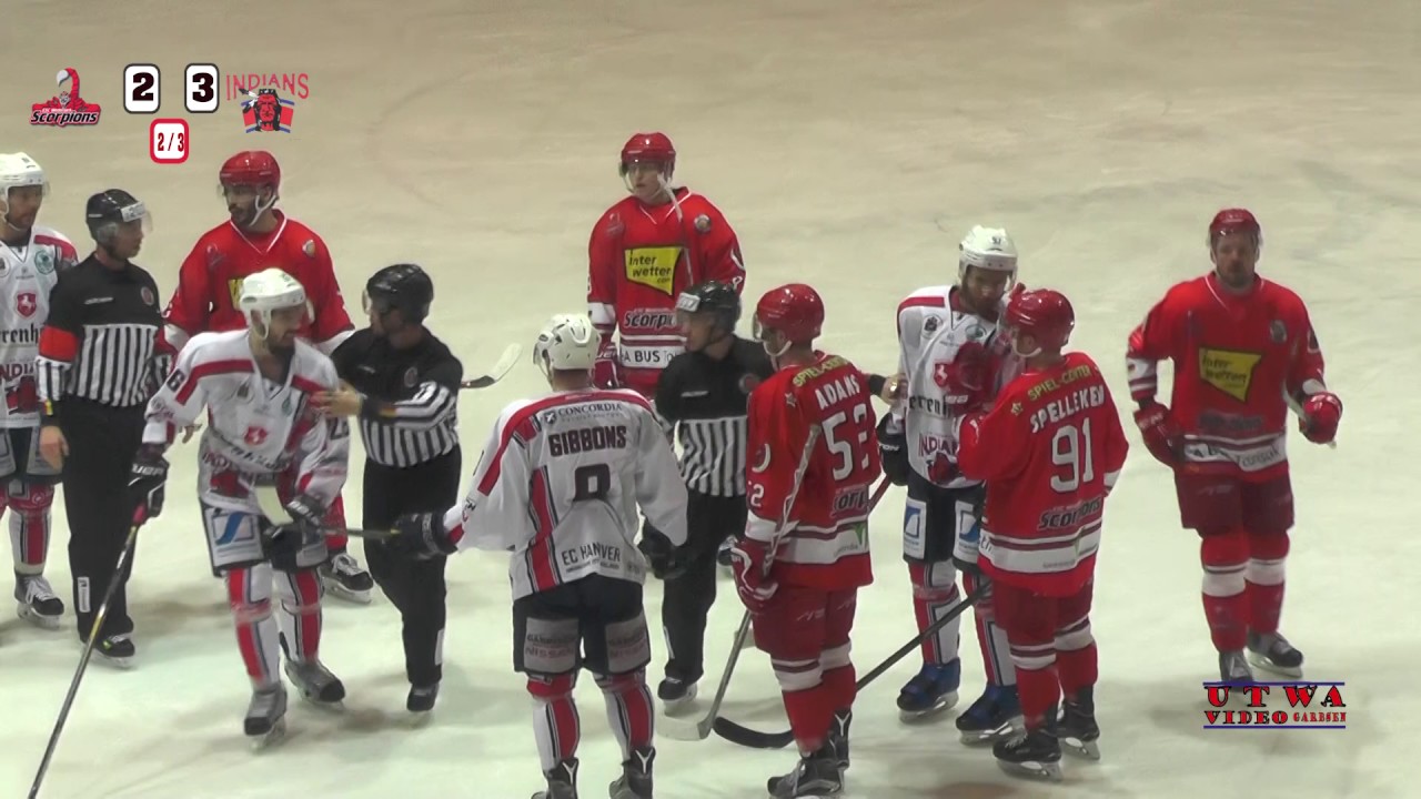 Pre Playoffs: Wedemark Scorpions vs EC Hannover Indians 10. März 2017