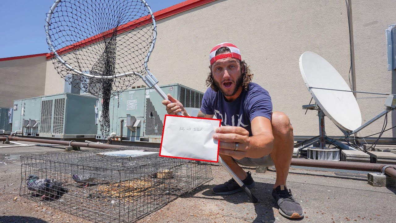 Pigeon Trapping Competitor Left Me a Nasty Note!! (HE'S PISSED)