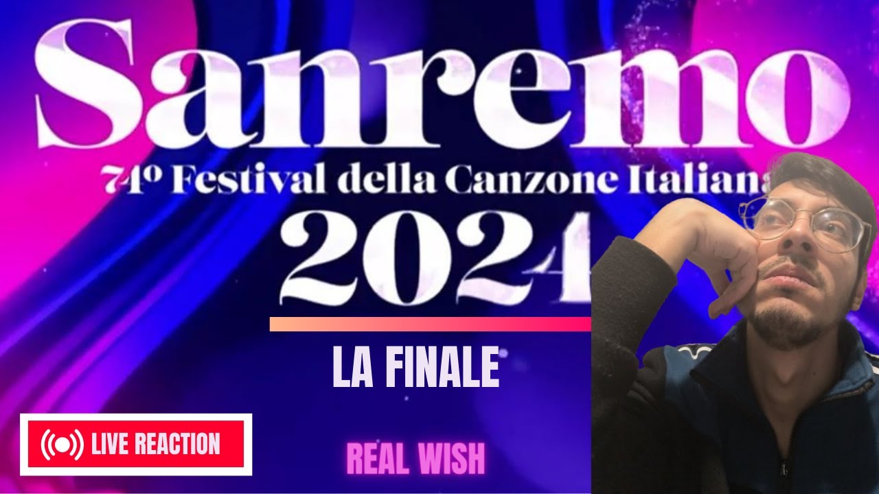 [LIVE REACTION] 🔴IL VERO VINCITORE DEL FESTIVAL E' LAZZA! - LA FINALE SANREMO 2024