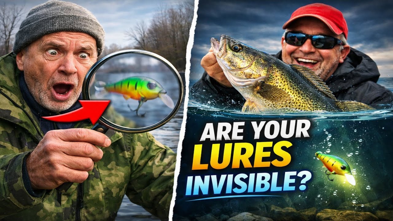 Is Your Favorite Lure INVISIBLE To Fish? (The Winter Water TRUTH)