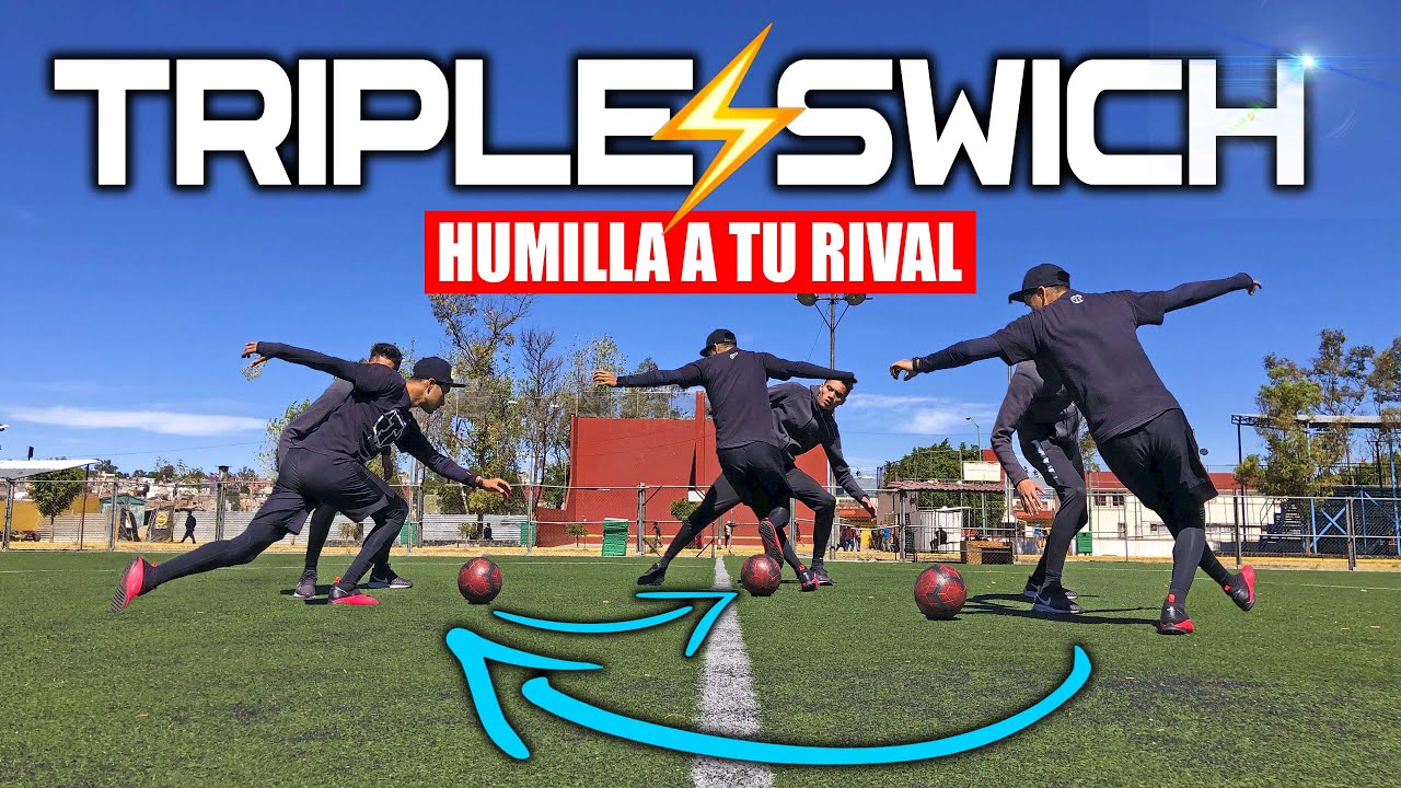 FÁCIL SKILL CON TRIPLE REGATE para BURLAR a tú RIVAL de FORMA EFECTIVA en el FUTBOL ⚡️😱⚽️