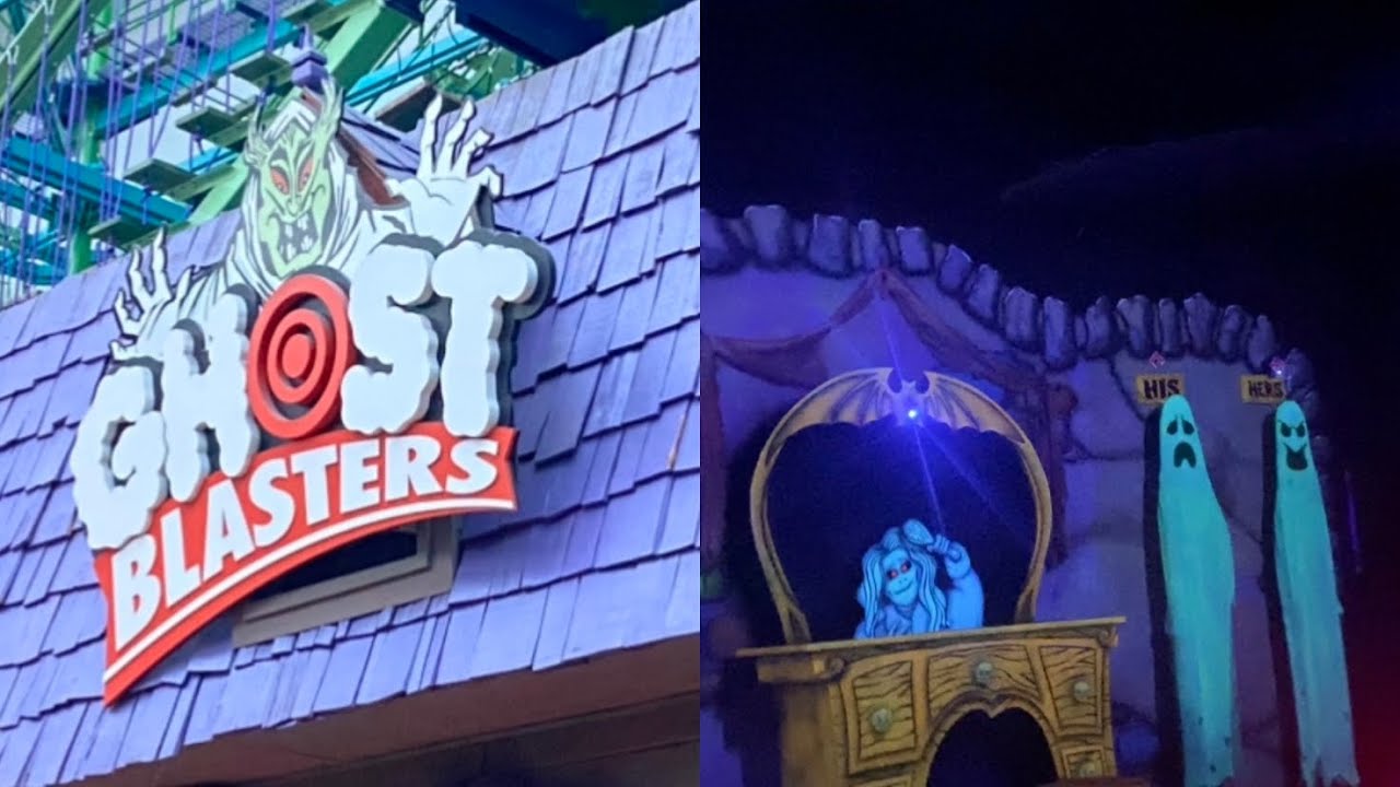 Ghost Blasters Dark ride Nickelodeon Universe Mall of America [February 2026]